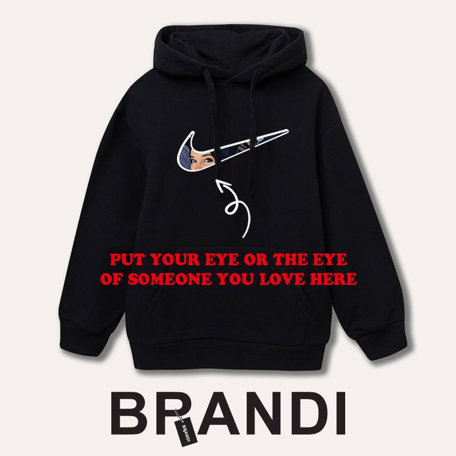 Personalized Eye Print Hoodie